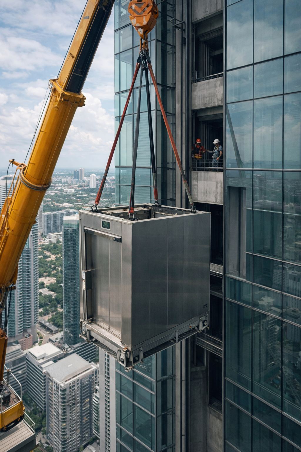 Aufzugsdemontage durch die WIP GmbH